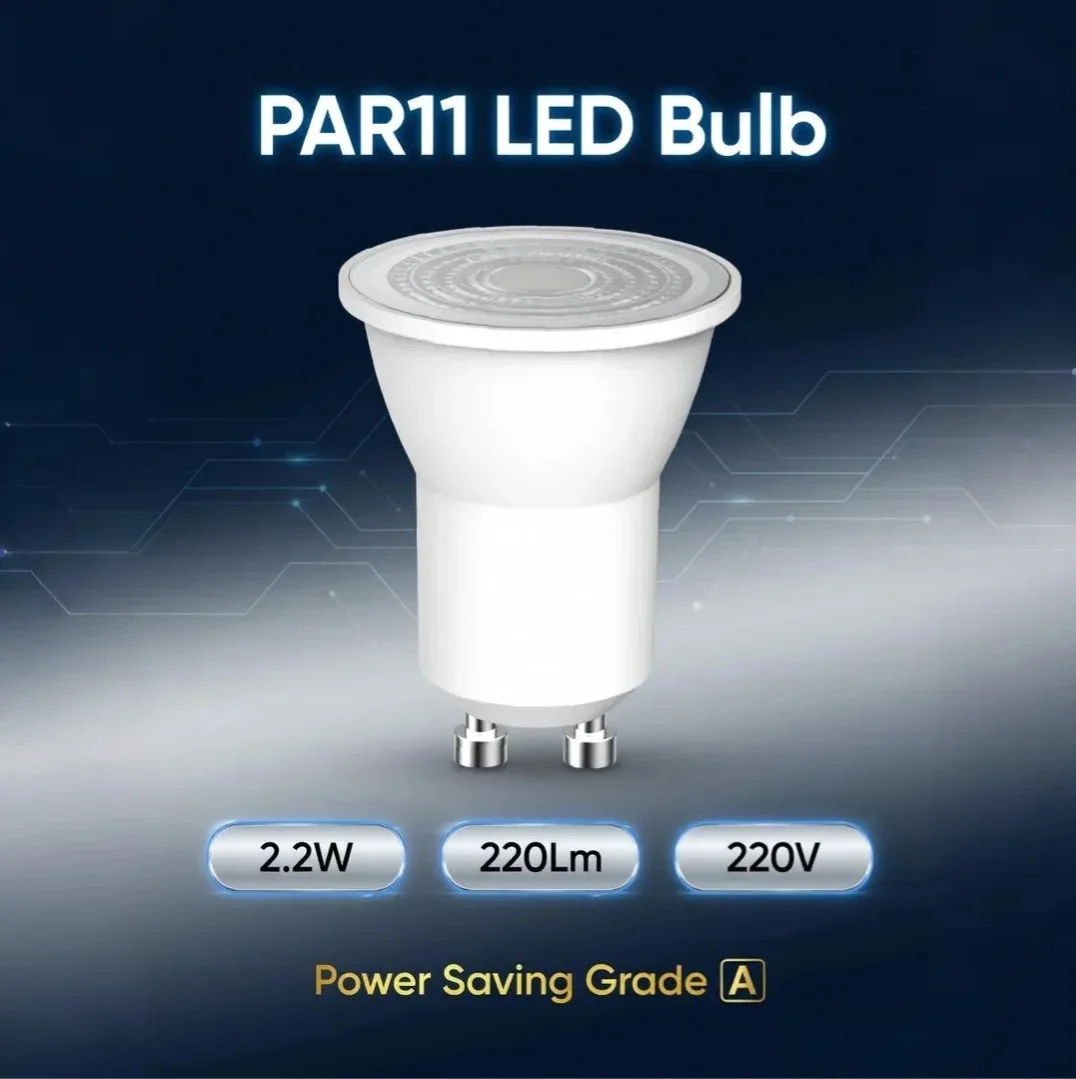 PAR11 LED Bulb Light GU10 Base 12-24V - for Enclosed Area (FL2.2) - Image 5