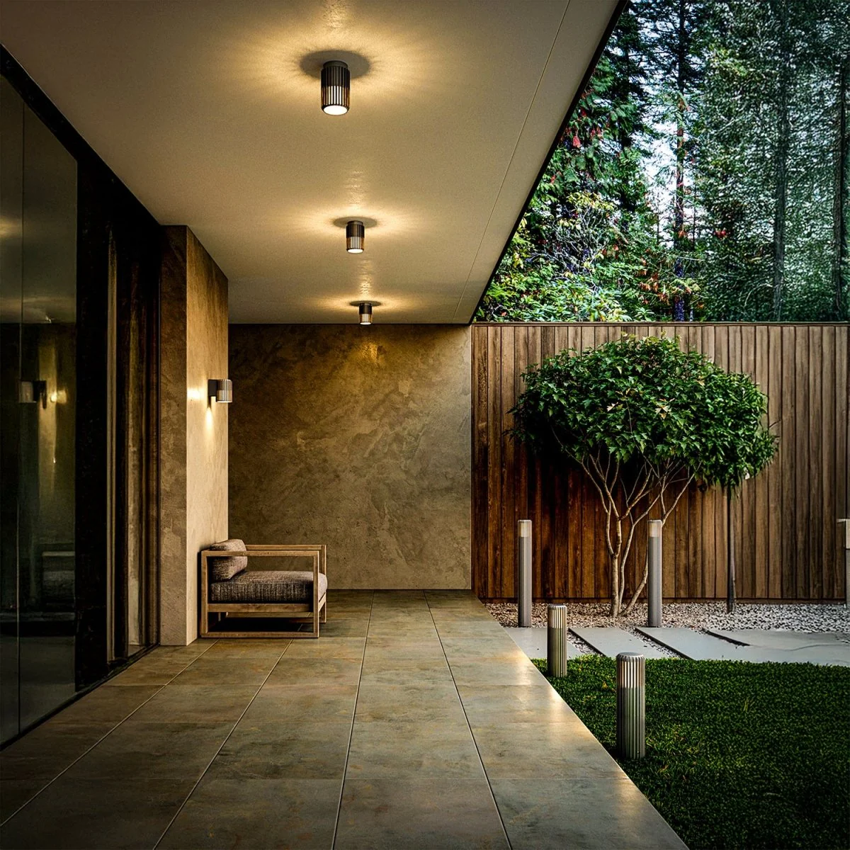 Ultralight Cylindrical Led Outdoor Lighting (BD-Family) - Image 10