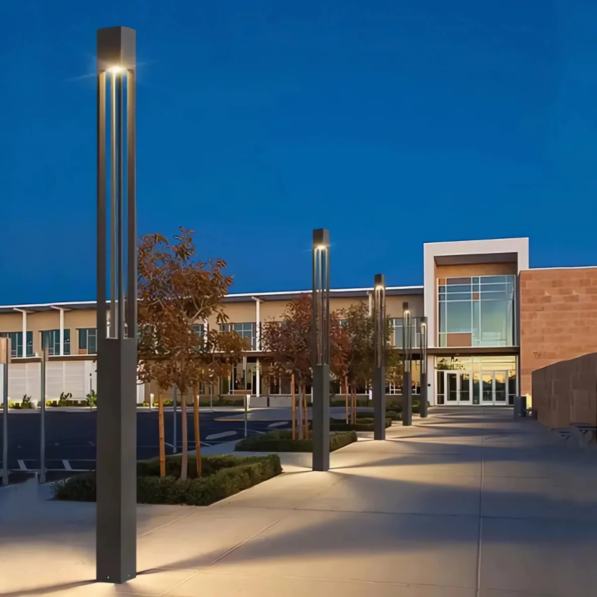 Ultralight Outdoor Led Pole Light 50W 4Meter (AWS-323) - Image 4